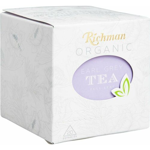 Чай Richman Earl Grey 20*2г 1уп черный