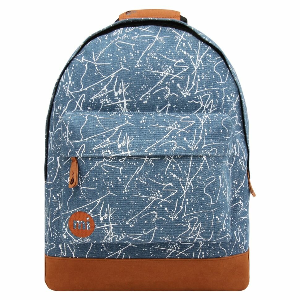 фото Рюкзак Mi-Pac Denim Squiggle Mid Blue/White синий