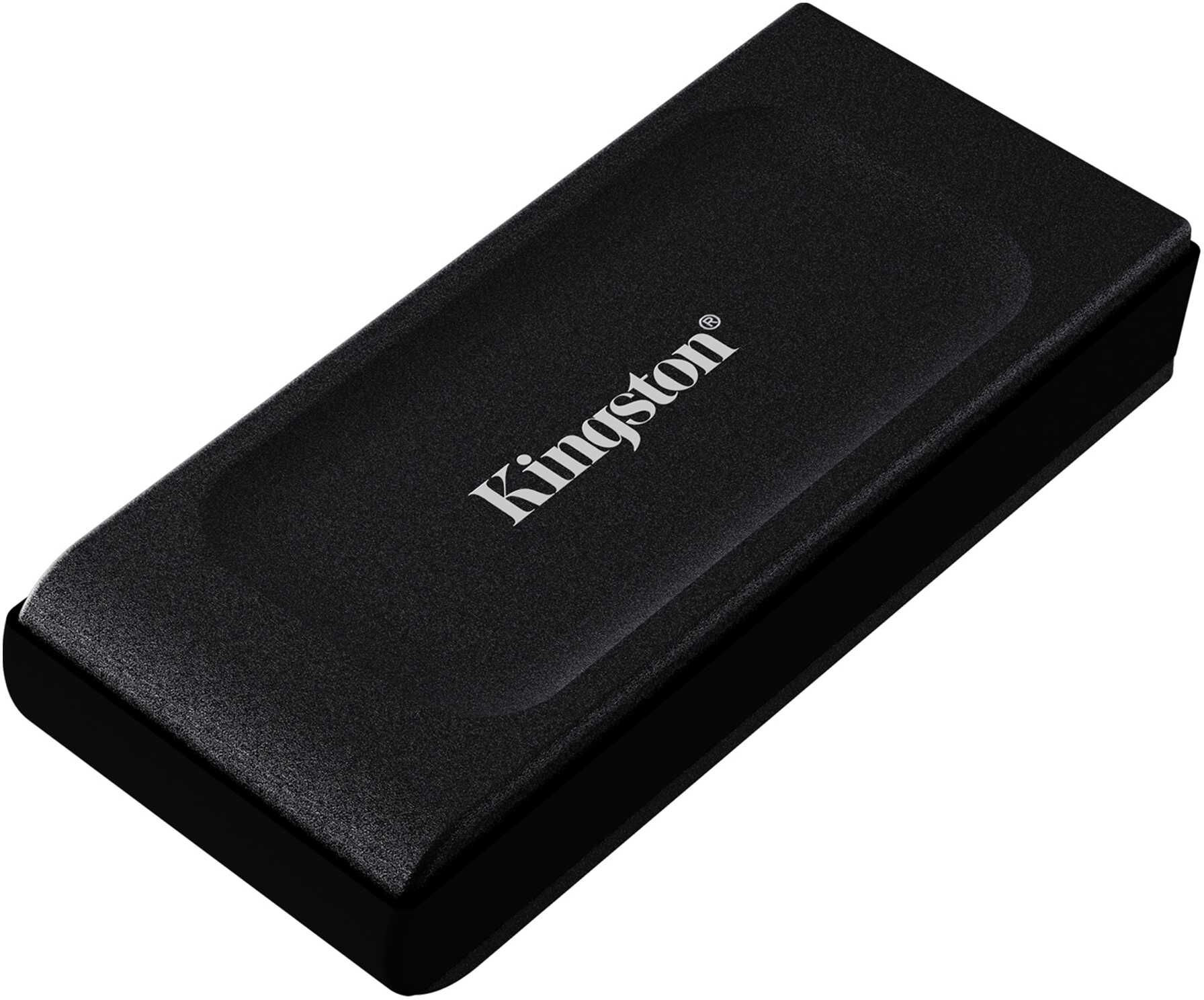 Внешний SSD-накопитель 2Tb Kingston XS1000 SXS1000/2000G (SSD) USB 32 черный