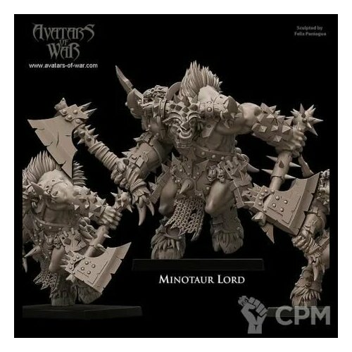 Warhammer Minotaur Lord/Bullgor Lord 1/Лорд Минотавр/Лорд Буллгор 1