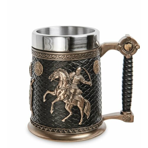 Пивная кружка Рыцарь-крестоносец A2159475 Veronese Полистоун 7318₽