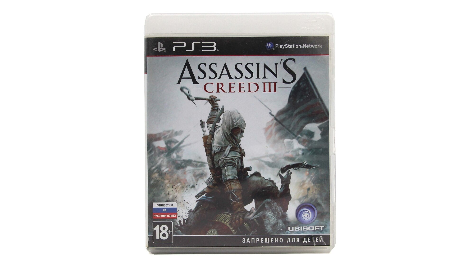 Assassin's Creed 3 (III) (PS3, Русский язык)