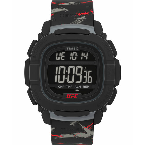 Наручные часы TIMEX TW2V85200, черный наручные часы timex мужские tw2v87000 электронные 49мм черный