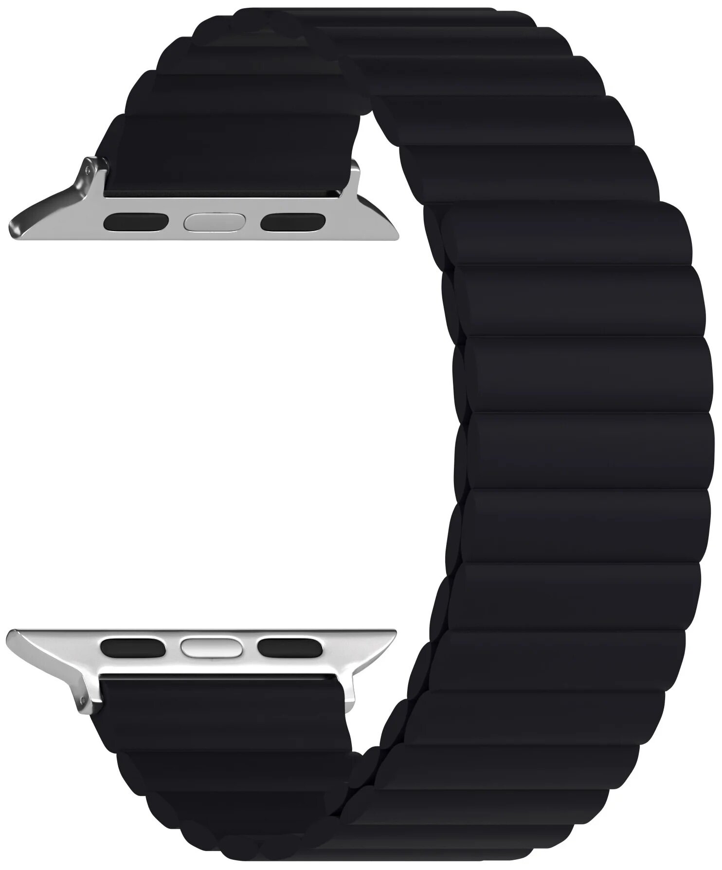 Силиконовый ремешок для Apple Watch 38/40/41 mm LYAMBDA ACRUX DSJ-30-40-BK Black
