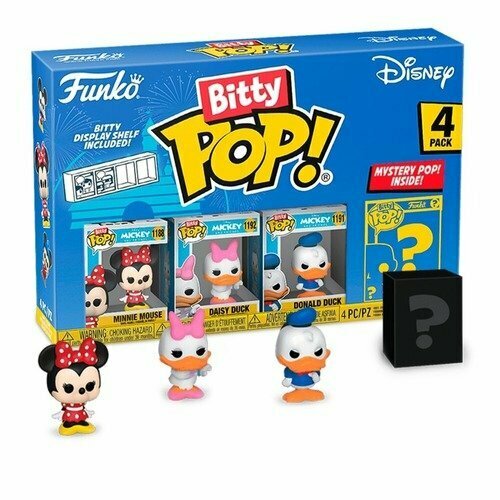 Набор фигурок Funko Bitty POP Disney Classics - Minnie, 4 шт фигурка funko pop disney mickey and friends daisy duck 1192 59619