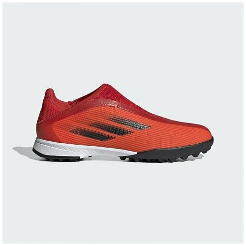 фото Шиповки adidas для мальчиков, футбольные, размер 2.5uk/35eur, красный