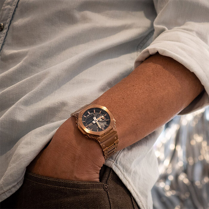 Наручные часы CASIO G-Shock, золотой — фото 1