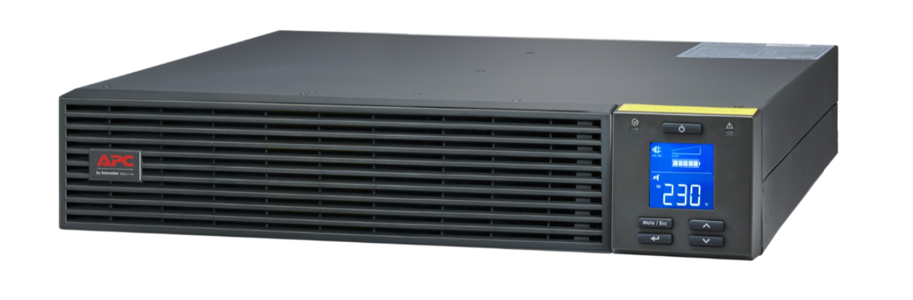 APC SRV3KL-IN Image APC Easy UPS On-Line, 3kVA/2400W, Rackmount 2U, 230V, 4x India outlets