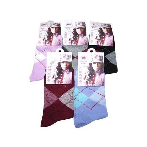 фото Носки , 6 пар, размер 37/42, мультиколор без бренда