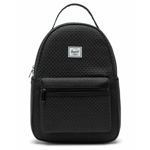фото Рюкзак городской небольшой herschel nova small woven 10502 (black 14 l)