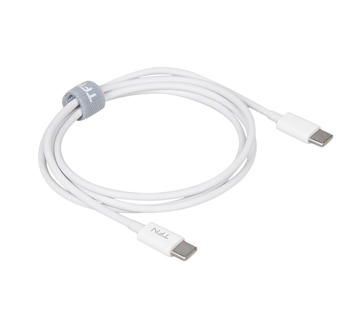 Кабель TFN USB Type-C (m), USB Type-C (m), 1м, белый [tfn-cusbcc1mtpwh] - фото №6