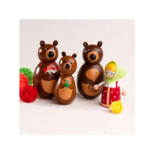 фото Набор пальчиковых игрушек "машенька и три медведя" тм вальда