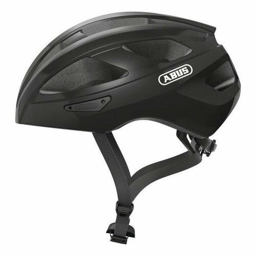шлем abus aduro 2 0 m 52 58 velvet black Шлем 05-0087214 Macator S(51-55см) с регулир, 280гр, 13 отв, сетка от насекомых, velvet black черный ABUS NEW