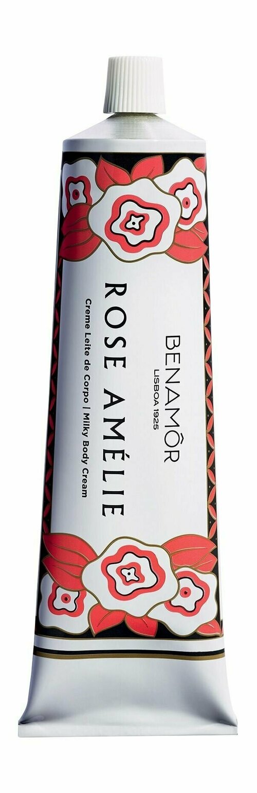 Восстанавливающий крем для тела с ароматом розы Benamor Rose Amelie Revitalizing Milky Body Cream