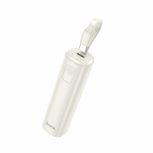 Аккумулятор внешний HOCO J113 5000mAh кабель Type-C цвет белый 86300₽