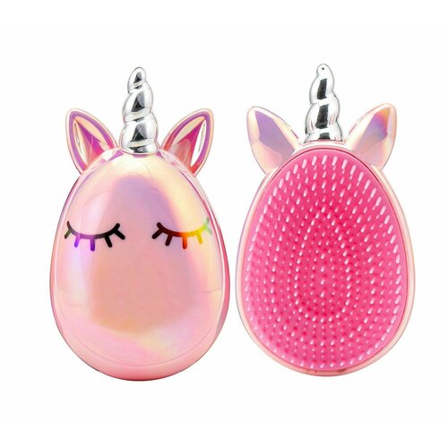 Детская расческа для мокрых и сухих волос Martinelia Sweet Drams Detangle Hair Brush Pink