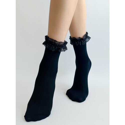 фото Носки nashiba, размер 35/39, черный