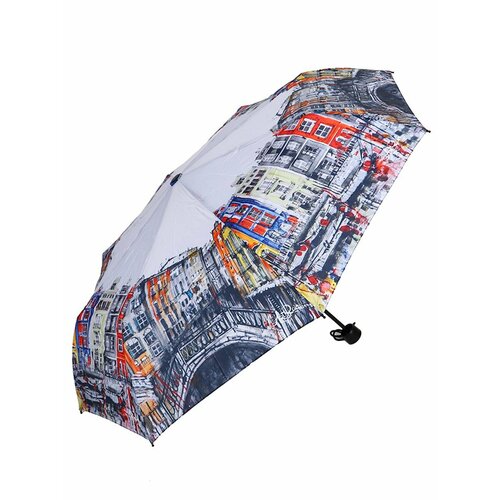 Зонт TORM, механика, 3 сложения, купол 98 см., 8 спиц, мультиколор