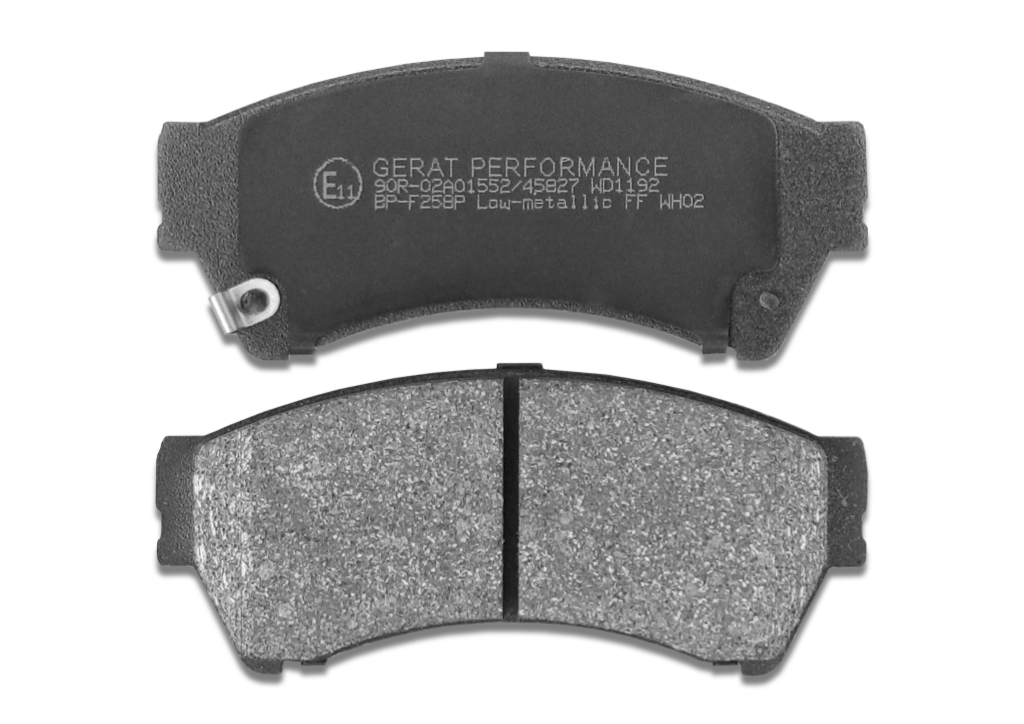 Тормозные колодки Gerat BP-F258P (передние) Performance