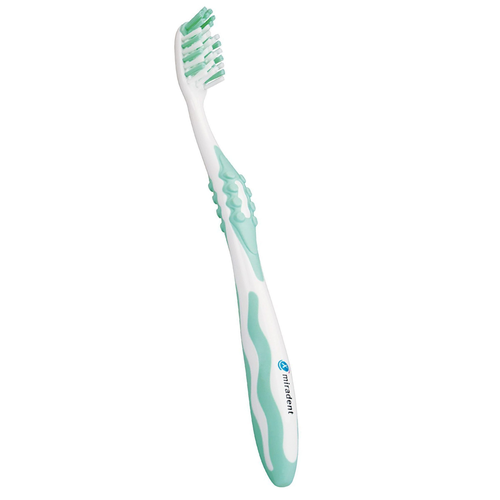 Зубная щетка Miradent Carebrush White medium, Мятная