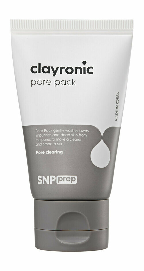 Экспресс маска для контроля себума кожи лица SNP Prep Clayronic Pore Pack