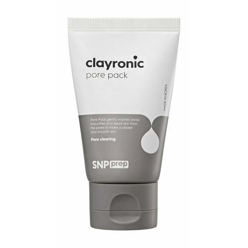 Экспресс маска для контроля себума кожи лица SNP Prep Clayronic Pore Pack