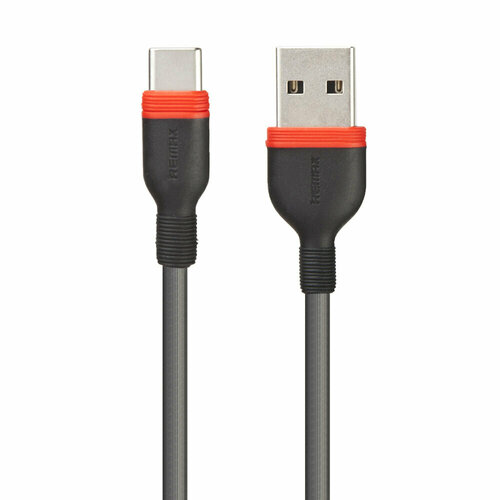 USB кабель REMAX Choos Series Cable For RC-126a USB Type-C (черный) кабель usb remax rc 048a gold plating для type c 3 0a длина 1 0м белый