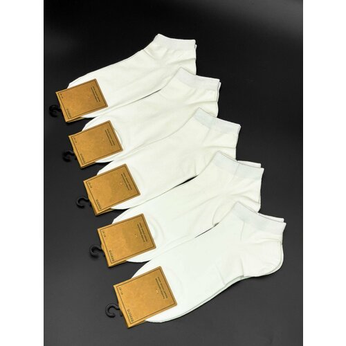 фото Носки , 5 пар, размер 36-41, белый нет бренда