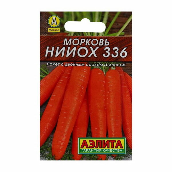 Семена Морковь "нииох 336" "Лидер" 2 г 4 шт.