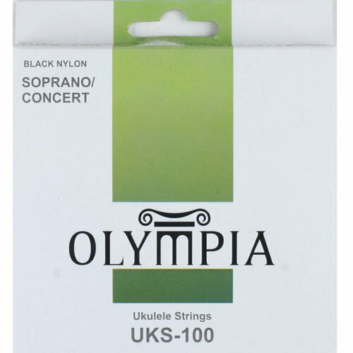 комплект струн для укулеле olympia uks100 4 шт Olympia UKS100 - струны для укулеле сопрано/концерт