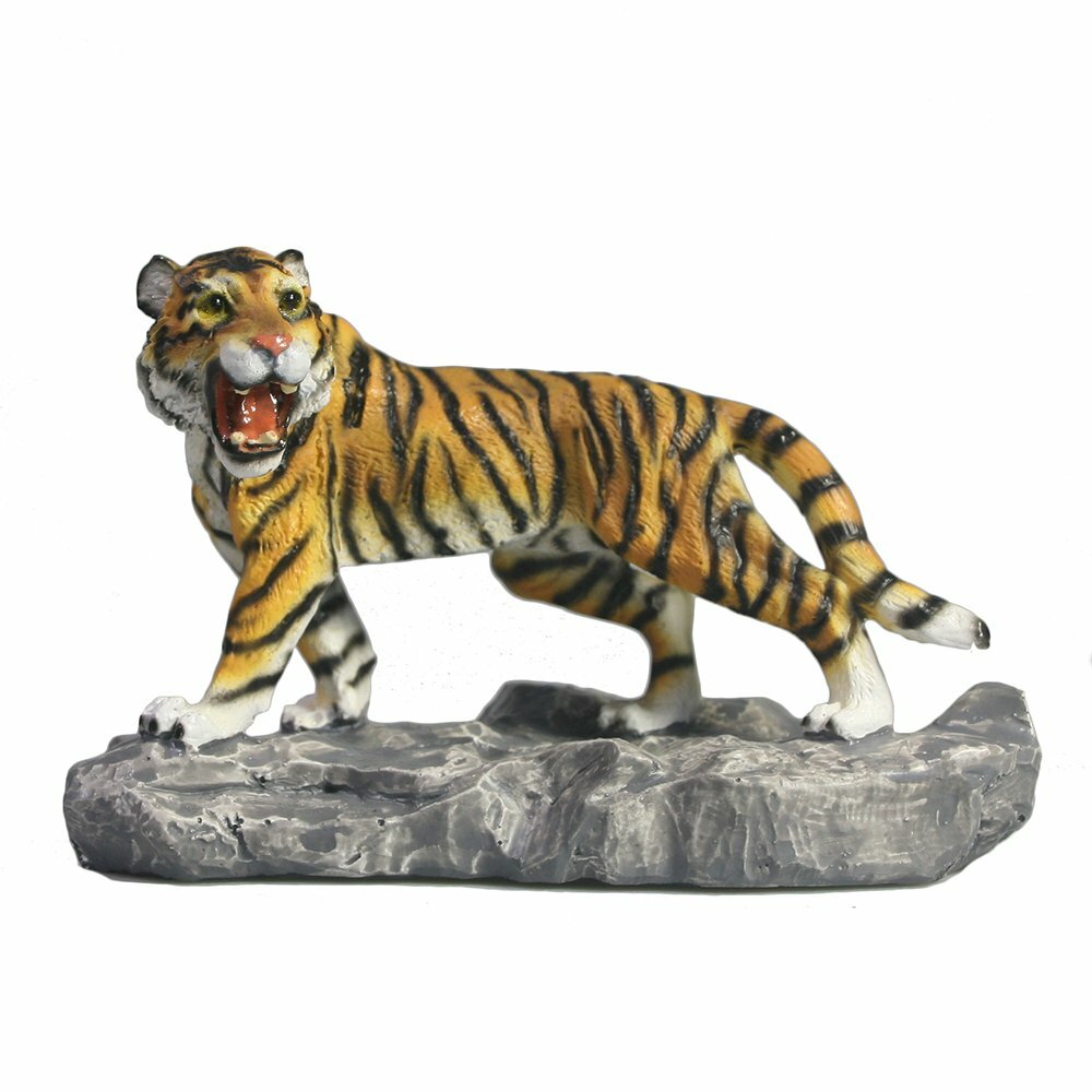 Фигура декоративная Тигр на скале (акрил), 12*5*6см KSMR-716260/SGT029
