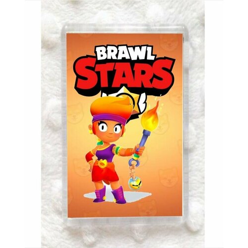 Магнит Brawl Stars Бравл Старс 136 с Амбер 455₽