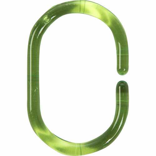 Кольца для шторок Sensea пластиковые цвет зеленый 12 шт.