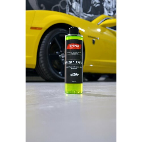 Очиститель битумных пятен и смолы SHIMA DETAILER GREEN CLEANER 500 мл