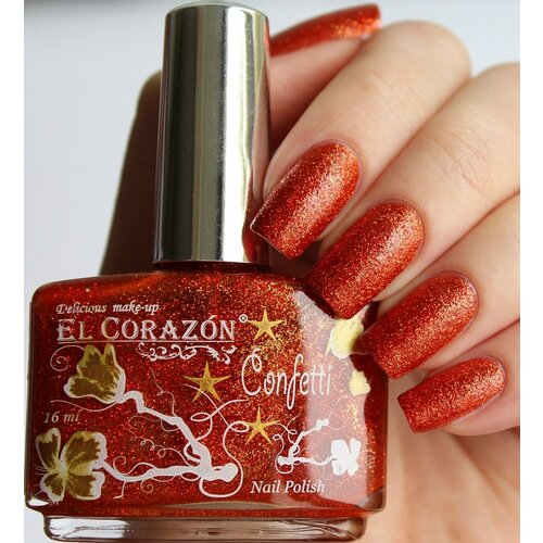 EL Corazon Лак для ногтей Confetti №528a 16 мл