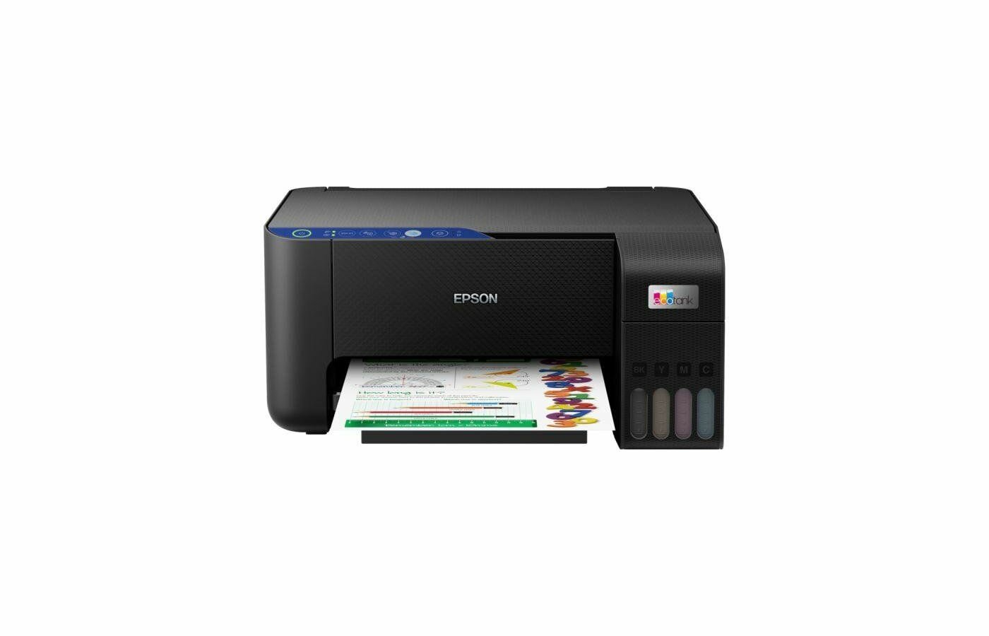 Многофункциональное устройство МФУ струйное Epson L3251 цветн A4 черный