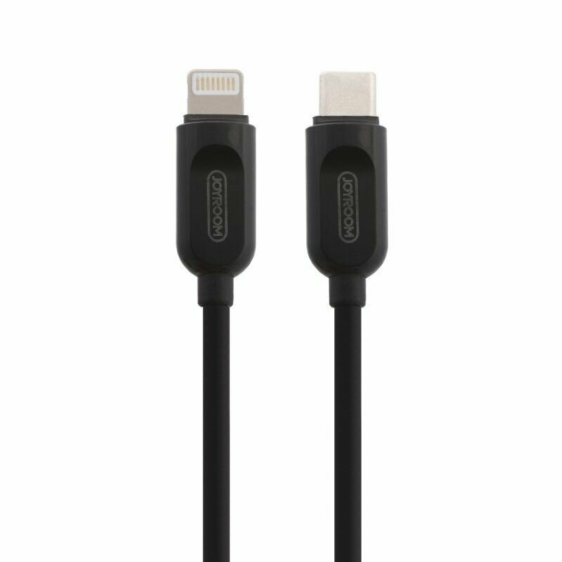 USB кабель Joyroom S-M412 для зарядки, передачи данных, PD(36Вт), QC3.0, QC2.0, Type-C - Lightning 8-pin, 1 метр, черный