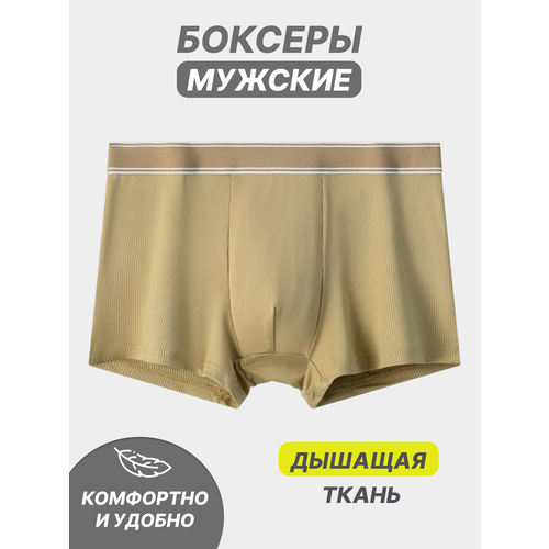 фото Трусы , размер 3xl, горчичный камея