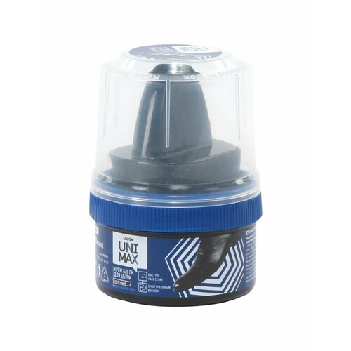 Unimax Крем-блеск с аппликатором для обуви