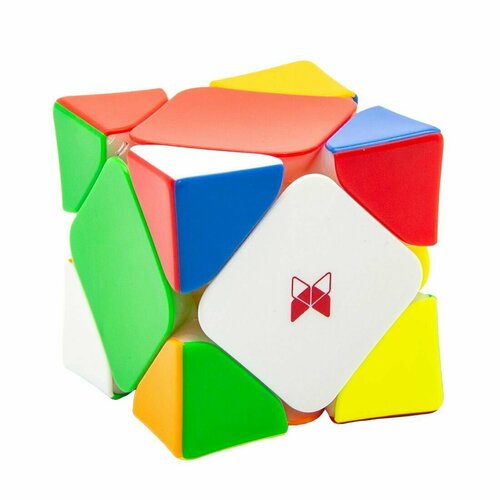 Кубик Скьюб QiYi Wingy v2 Skewb Stickerless (магнитный) головоломка скьюб магнитный qiyi mofangge x man magnetic wingy skewb v2 color