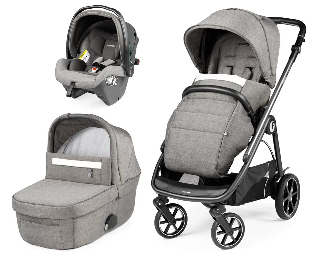 Коляска 3 в 1 Peg-Perego Veloce SLK City Grey