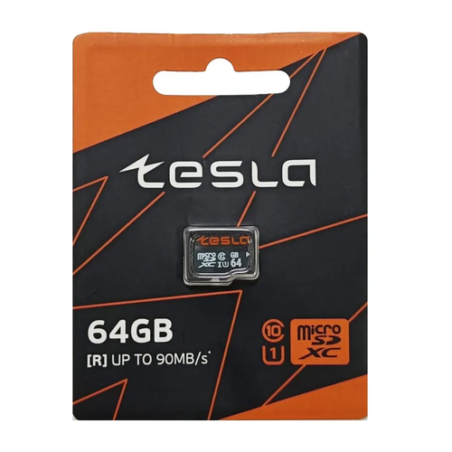 Карта памяти microSDXC TESLA 64Gb (TSLMSD064GU1)