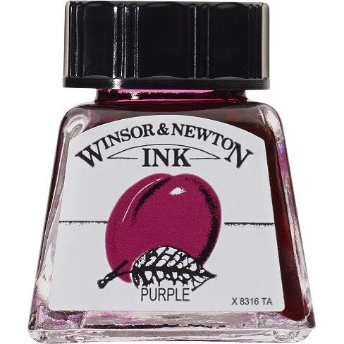 Winsor&Newton Тушь, пурпурный 14мл