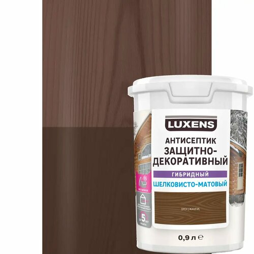 Антисептик Luxens гибридный цвет орех 0.9л