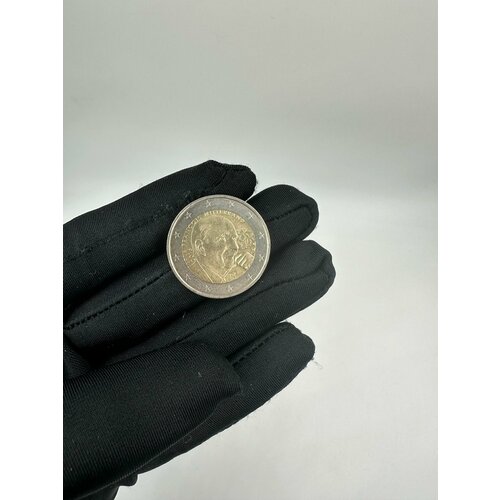 Монета Франция 2 евро 2016 год 100 лет со дня рождения Франсуа Миттерана! коллекционная монета франция 1984 год франсуа рюде