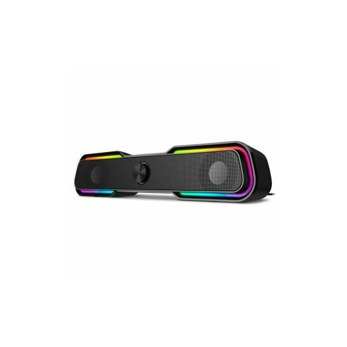 Колонки 20 SVEN 450 10W USB-питание Аудиовыход на наушники RGB-подсветка Чёрный корпус - пластик 362700₽