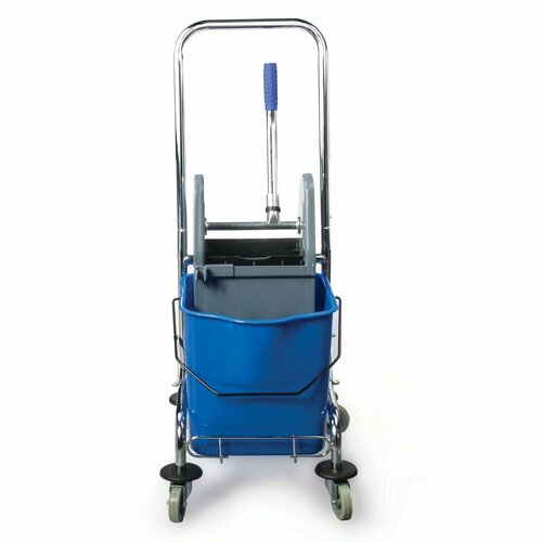 фото Тележка уборочная brabix 601498 94 см синий 7.6 кг 25 л 40 см