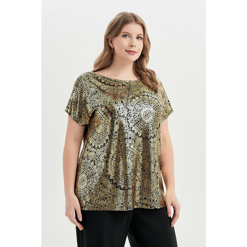 фото Топ olsi, размер 54, золотой