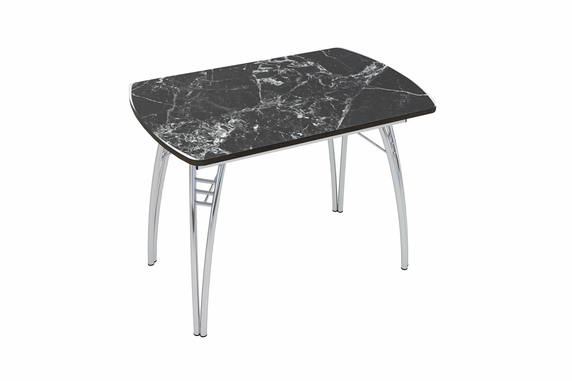 фото Стол раздвижной Интерьер-Центр Интерьер черный мрамор 110x70x76.5 см