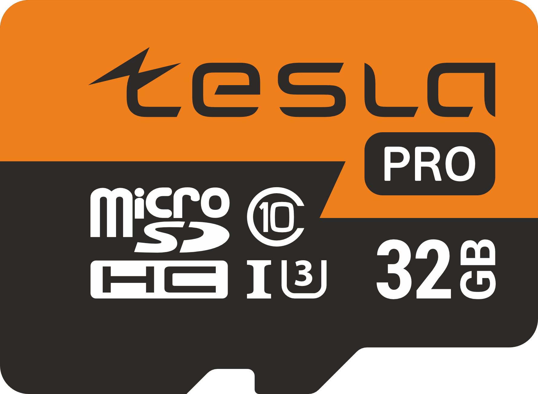 Карта памяти TESLA 32Гб microSDHC, C10/UHS-I U3 (TSLMSD32GU3)